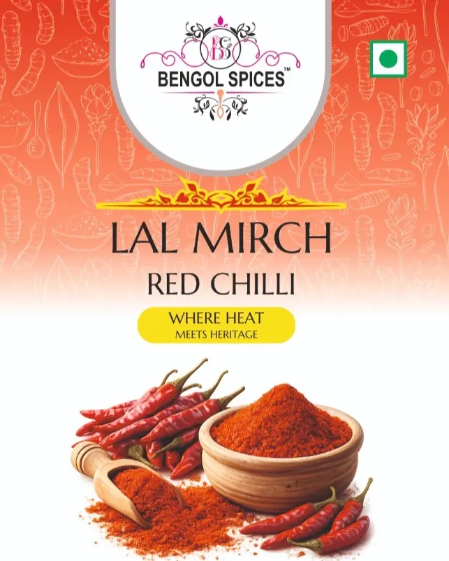 Bengol Spices Red Chilli Powder (Lal Mirch) pack
